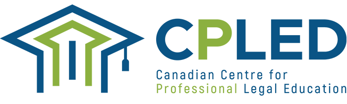 Canadian Centre for Legal Education (CPLED), Home, Logo